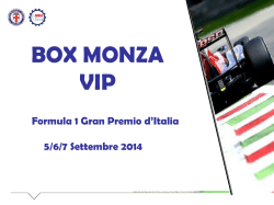 Box Monza Vip Hospitality