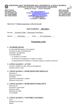3A - "Citt&agrave; di Luino - Carlo Volont&eacute;"