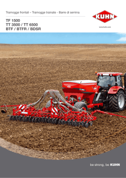 TF 1500 TT 3500 / TT 6500 BTF / BTFR / BDSR