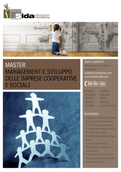 master management e sviluppo delle imprese