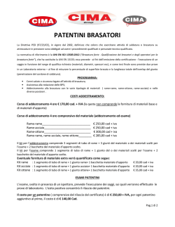 locandina e modulo iscrizione