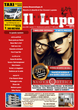 Dicembre - Il Nuovo Lupo