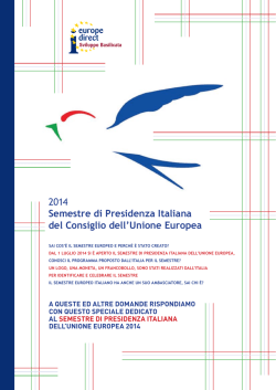 Qui - Europe Direct Sviluppo Basilicata