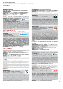 FRIULI VENEZIA GIULIA EMILIA ROMAGNA