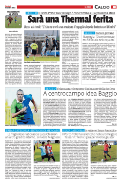 Calcio Terza Categoria