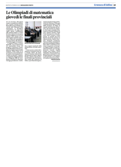 Le Olimpiadi di Matematica