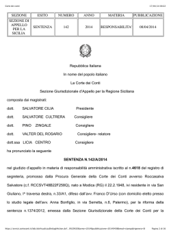 testo della sentenza