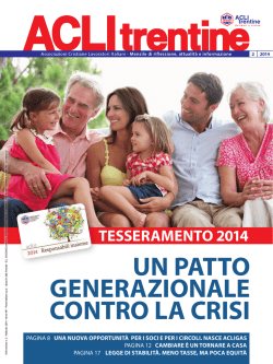 febbraio 2014 - ACLI Trentine