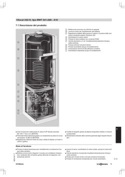 7.1 Descrizione del prodotto Vitocal 242-G, tipo BWT