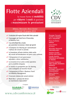 Flotte Aziendali - CDV Conference Management