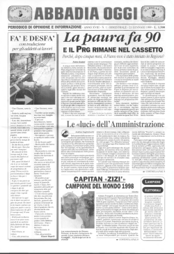 Abbadia Oggi - proloco lario orientale