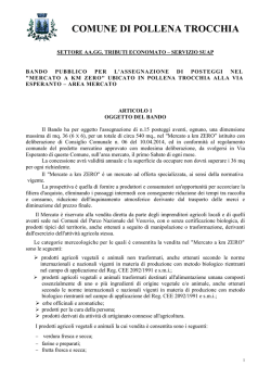 Bando - Comune di Pollena Trocchia