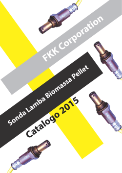 Sonda Lambda per biomassa e pellet Catalogo