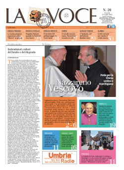 La Voce n.26 del 11 Luglio 2014