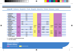 Linea 80 Calizzano - Borghetto - Finale - Bergalla