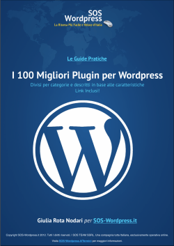100 Migliori Plugin per Wordpress