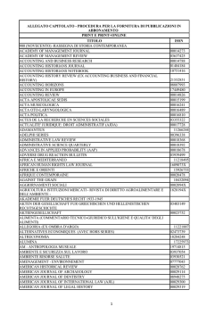 Allegato capitolato titoli print e print+on line