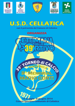 presentazione torneo