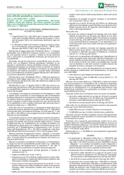 Accordi per la Competitivit&agrave; &ndash; 2&deg; fase