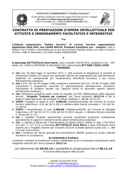 psicologa BATTISTELLO - Meteo Livorno Ferraris