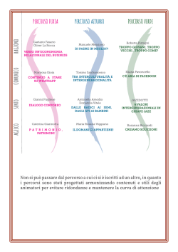 Programma dei workshop