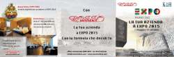 Biglietteria EXPO 2015 Vendita biglietti per