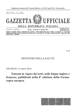 Supplemento ordinario n. 35 - Il sole 24 Ore