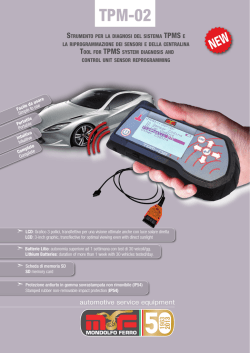 TPMS E - MONDOLFO FERRO Spa