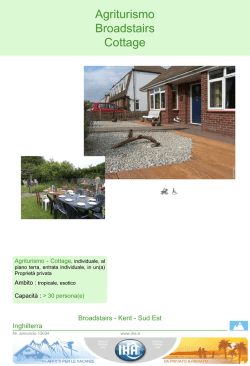 Agriturismo Broadstairs Cottage