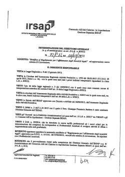 Consorzio ASI del Calatino in Liquidazione Gestione Separata