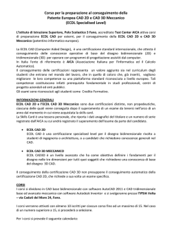 4_comunicazione corsi CAD - Istituto istruzione superiore Polo 3