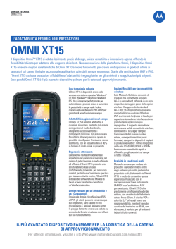 omnii&trade; xt15 - Motorola Solutions