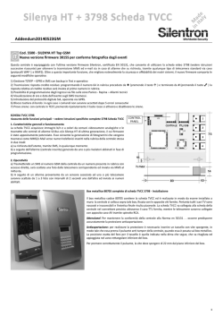 Cod. 5500 - SILENYA HT Top GSM Nuova versione