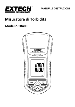 Misuratore di Torbidità