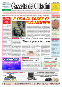 Febbraio 2014 - Partito Democratico Pinerolo