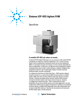 Sistema ICP-OES Agilent 5100