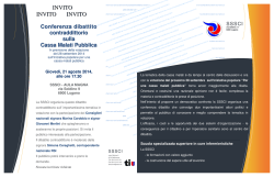 INVITO INVITO INVITO - Scuola specializzata superiore in cure