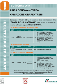ovada ione orario treni