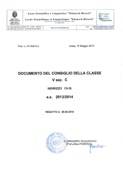 5C CHB - Liceo Scientifico Berard
