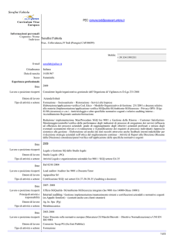 CV Serafini Fabiola
