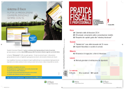 PRATICA FISCALE E PROFESSIONALE