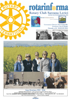 maggio 2014 - rotary sarzana lerici