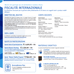 FISCALIT&Agrave; INTERNAZIONALE
