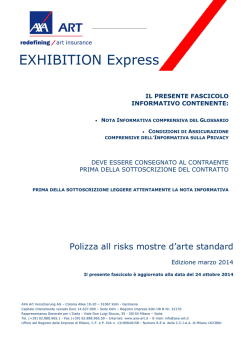 Exhibition Express_Fascicolo Informativo | 0.14 MB | pdf