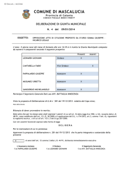 Avv. Perna - citaz. DUrso Somma