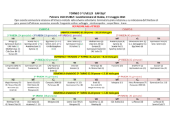TORNEO 2^ LIVELLO GAF/GpT Palestra CGA STABIA