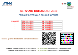 Feriale Invernale a Scuole Aperte
