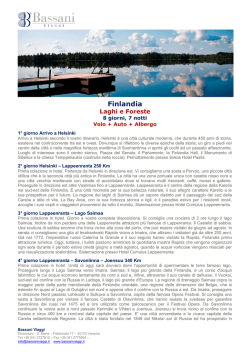 Programma Dettagliato e Prezzi