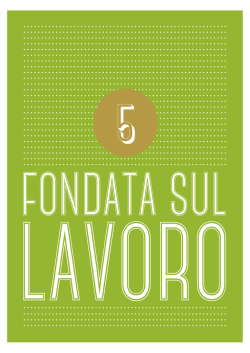 Fondata sul lavoro