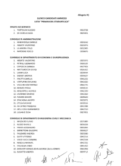 Allegato Hl - Universit&agrave; degli Studi di Cassino
